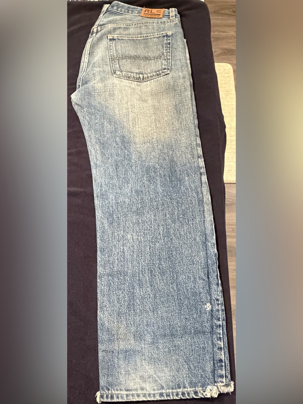 Polo Jeans Co Ralph Lauren Jeans Mens 36x32 Y2K 100% Cotton Denim